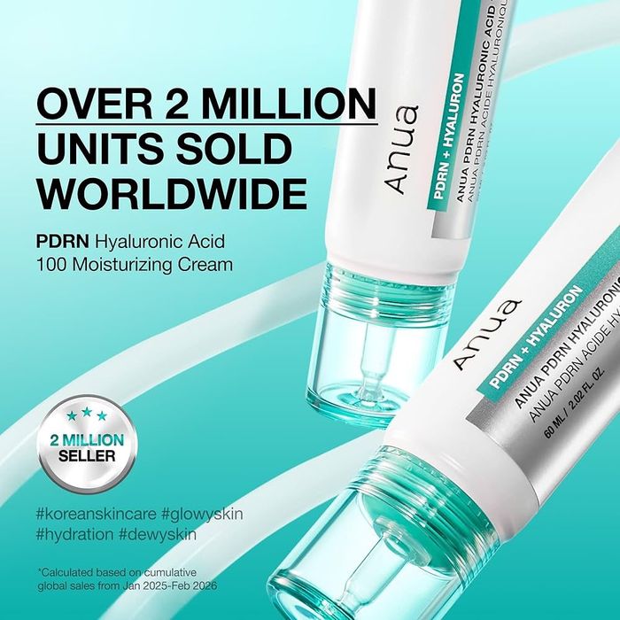 Anua PDRN Hyaluronic Acid 100 Moisturizing Cream
