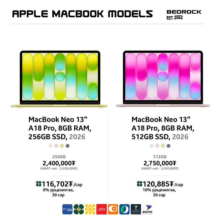MacBook Neo A18 Pro 13" LL/A