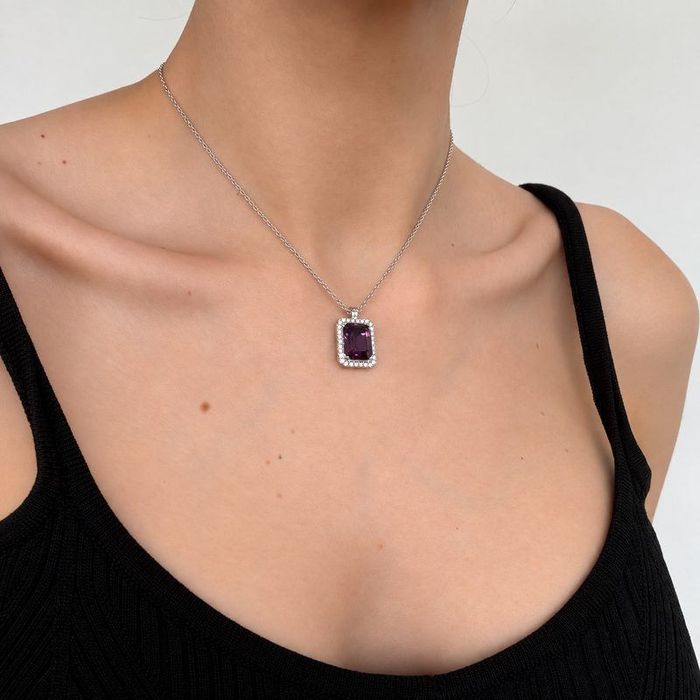 12207 204 Зүүлт Origin RH Amethyst 