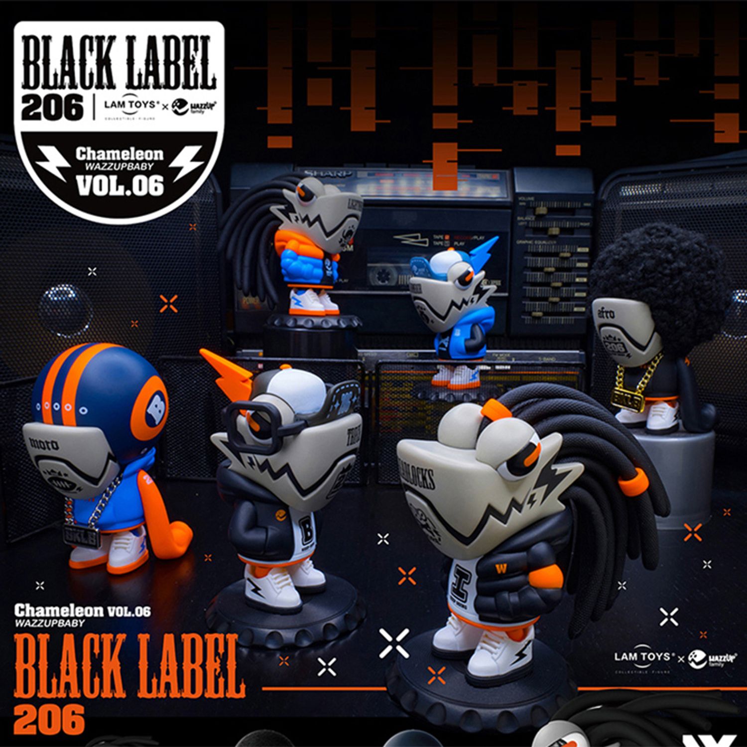 WAZZUP Baby Chameleon Vol.6 Blind Box(1pc)