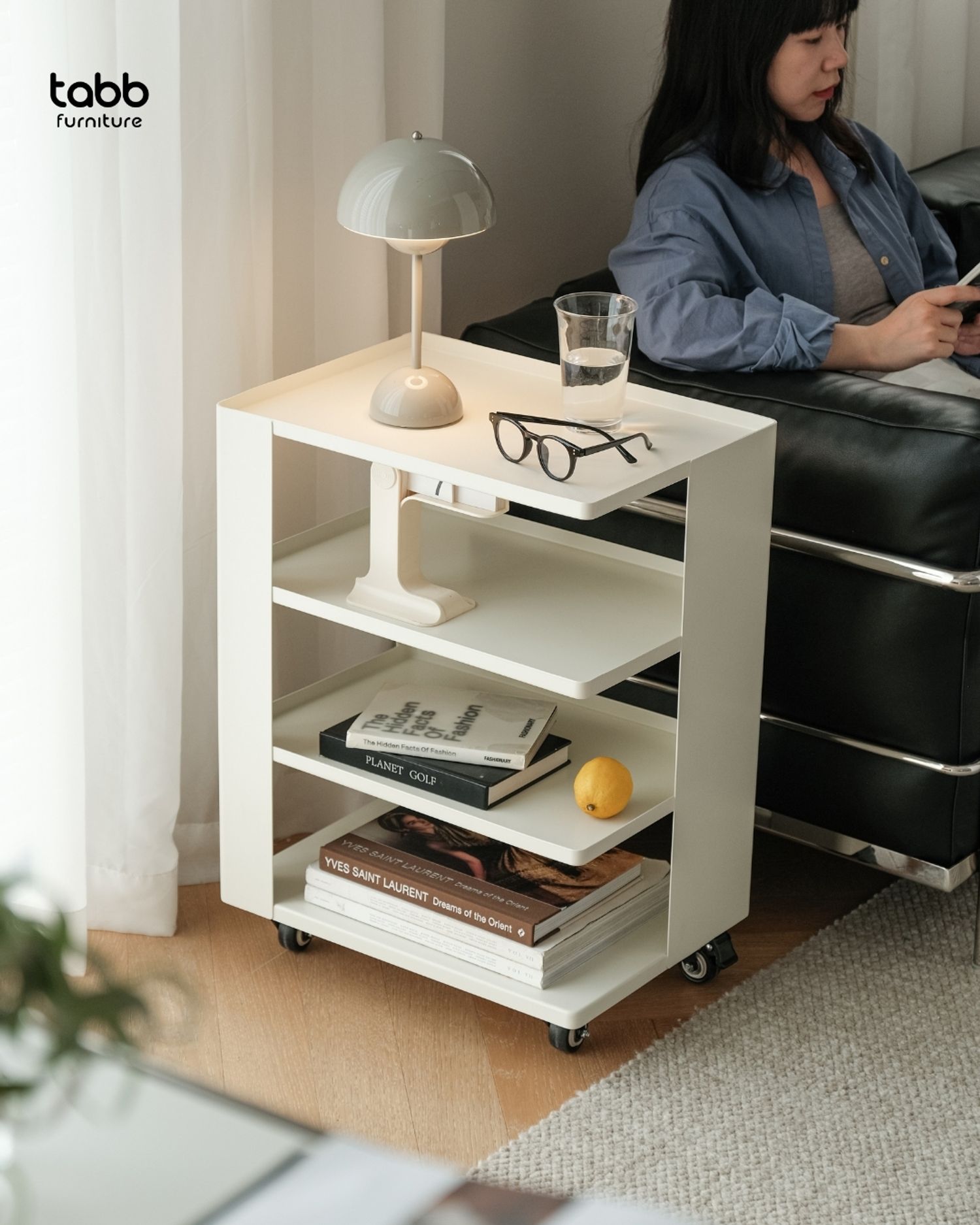 SIDE TABLE TROLLEY