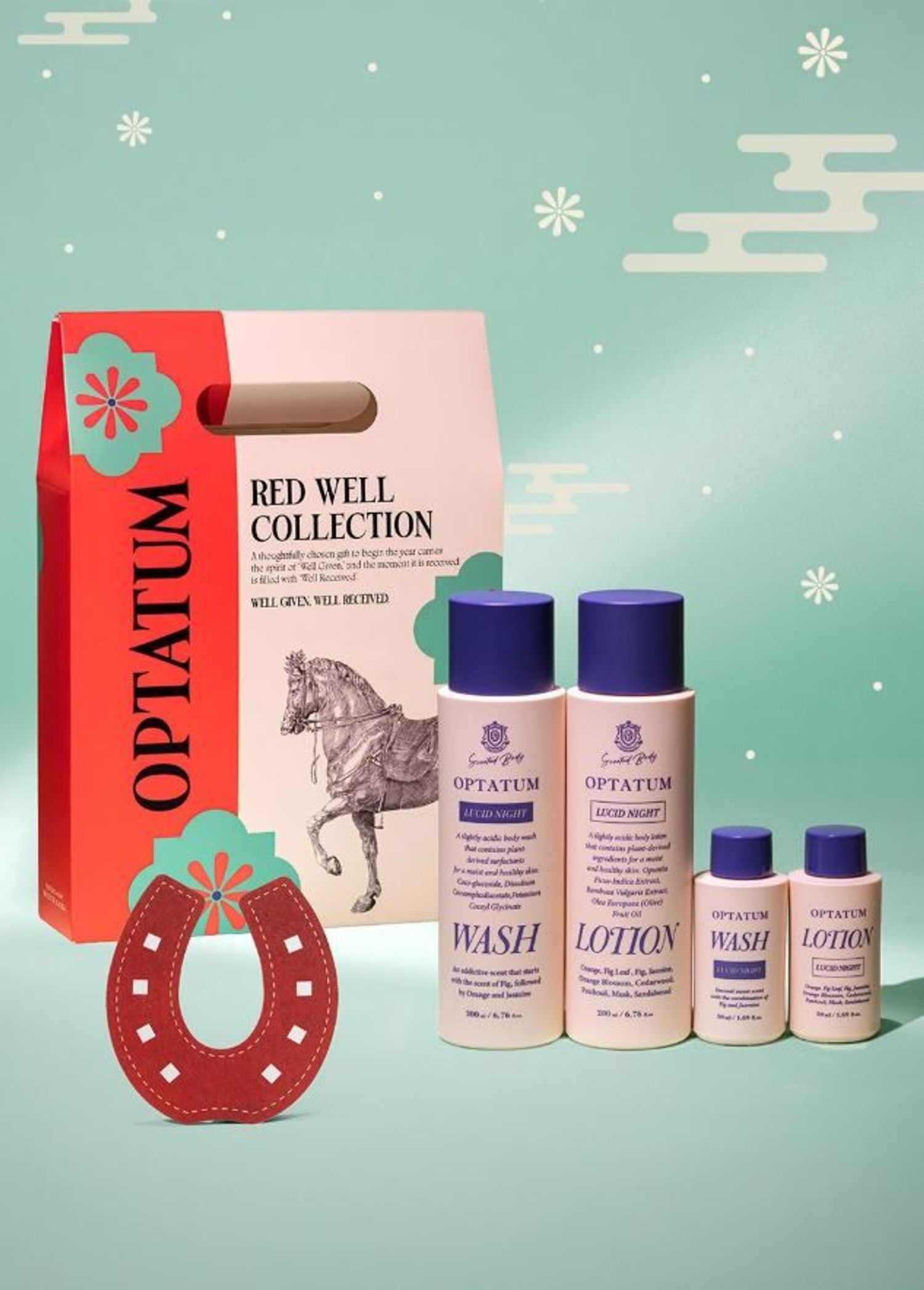 Lucid Night Body Wash & Lotion 200ml*2 Gift SET  (Lucid Night)