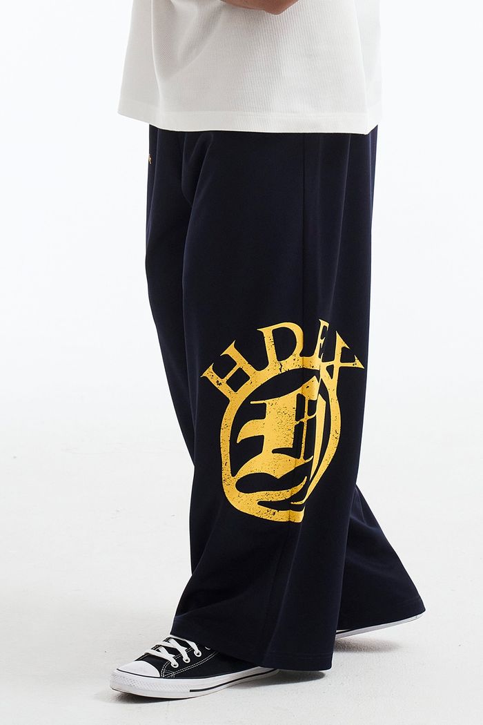 Crown Giant Fit Mesh Wide Pants