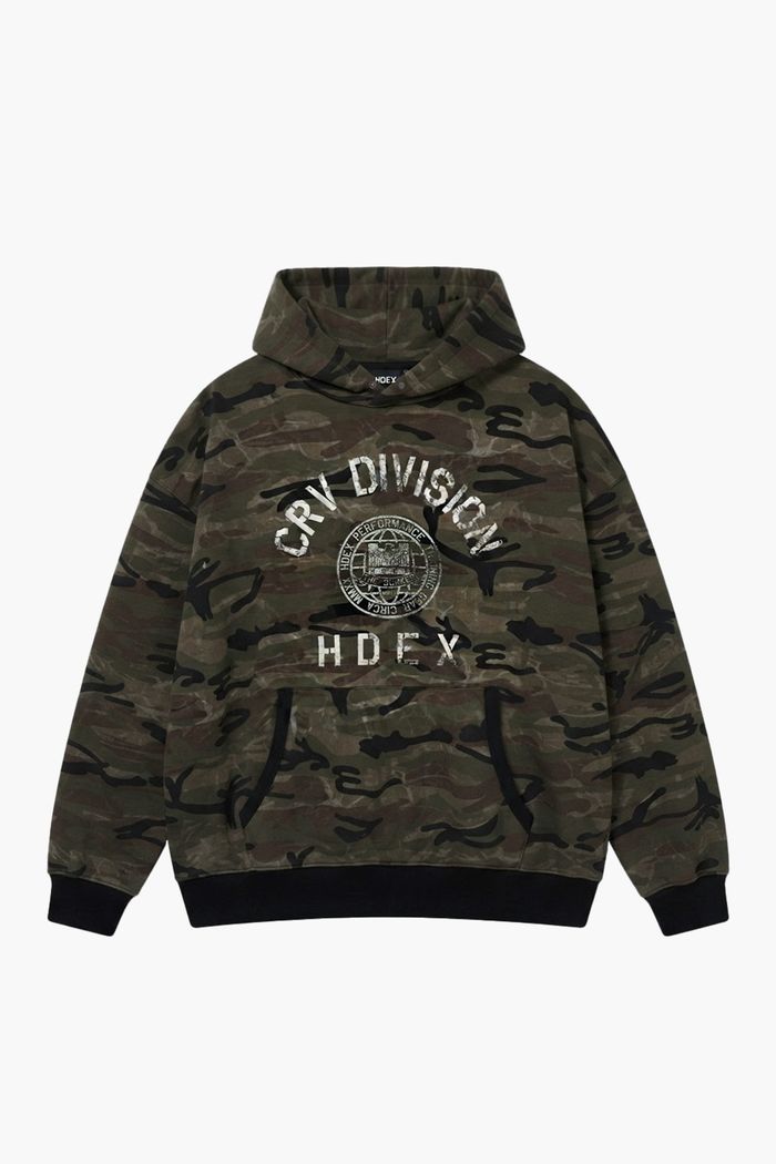 Division Camo Giant Fit Hoodie