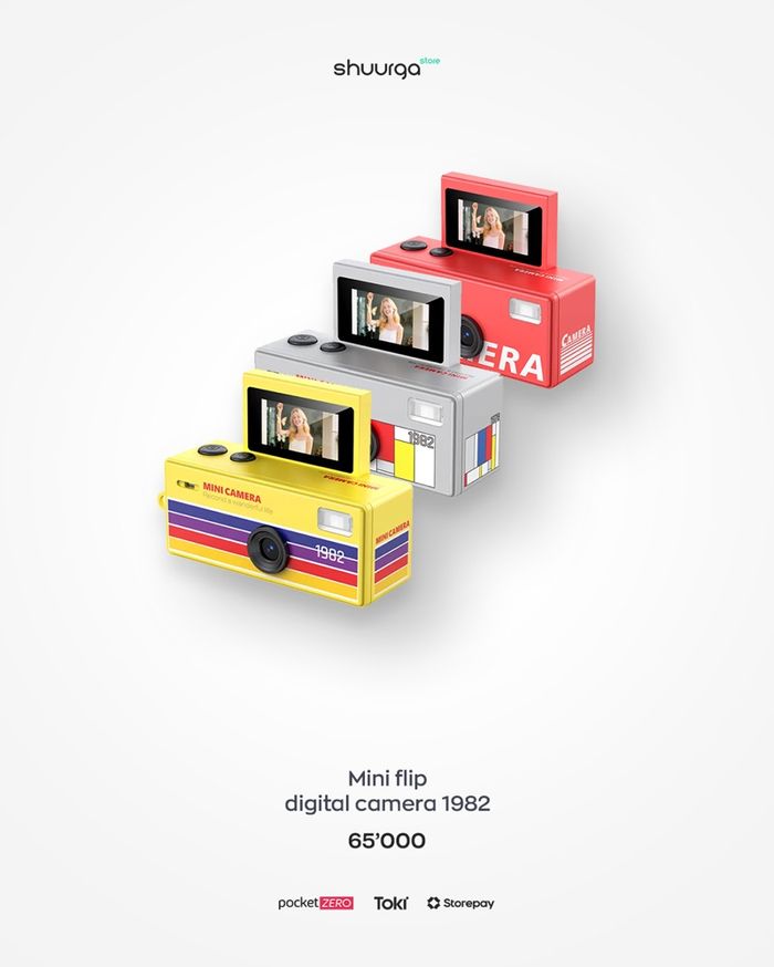 Mini flip digital camera 1982