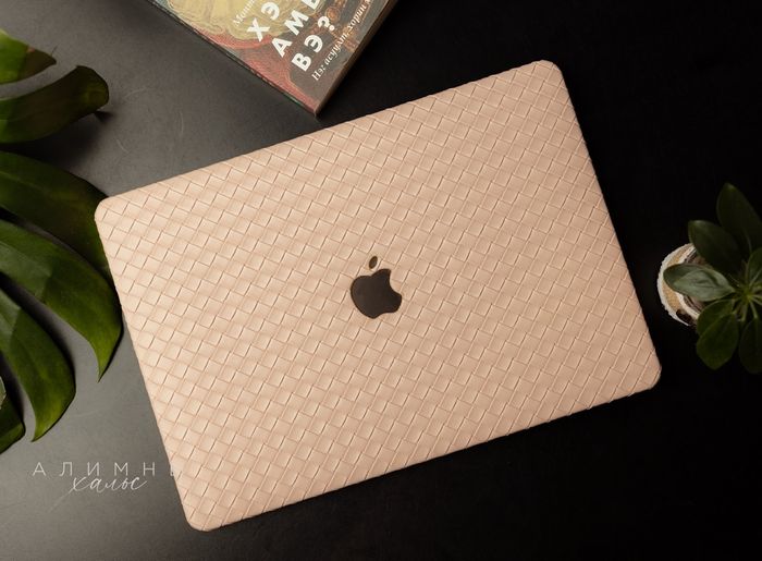 MacBook case Woven Pink