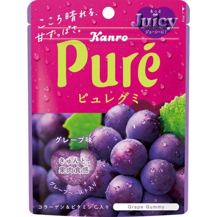 Pure gummy Grape 56gr