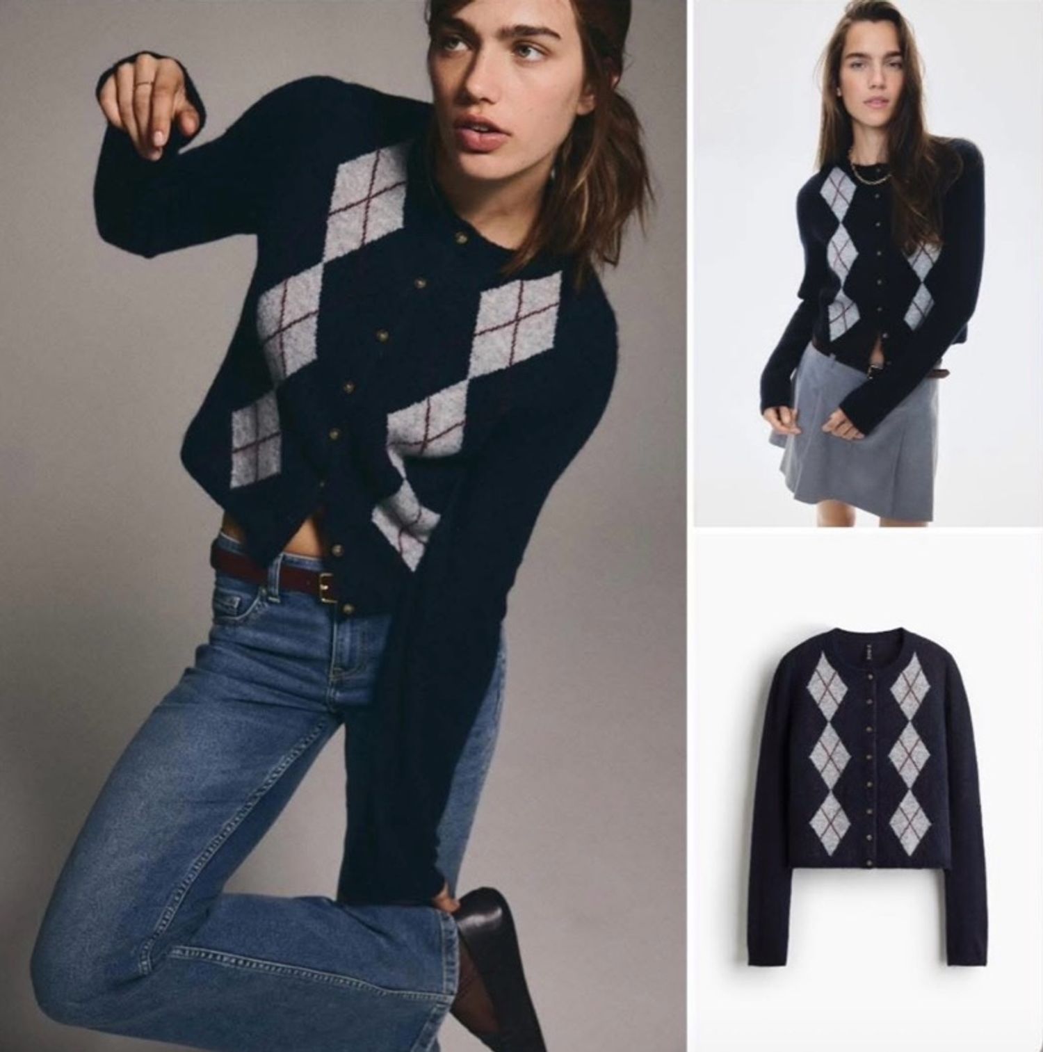 HM cardigan(har huh)