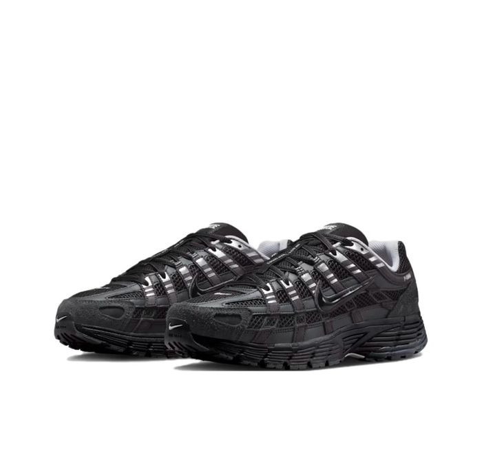 Nike P-6000 Metallic Grey Suede