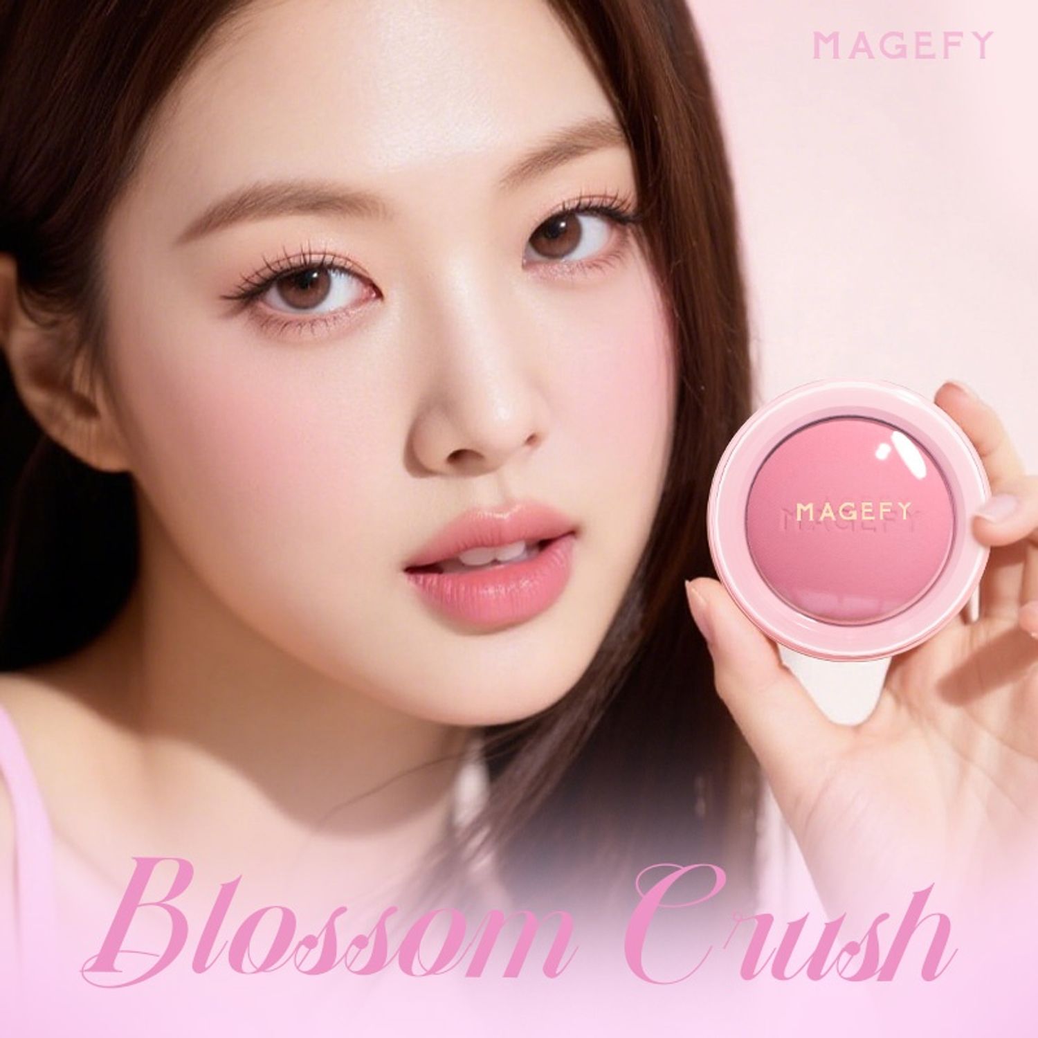 Magefy Matte Oil Control Blush Powder
