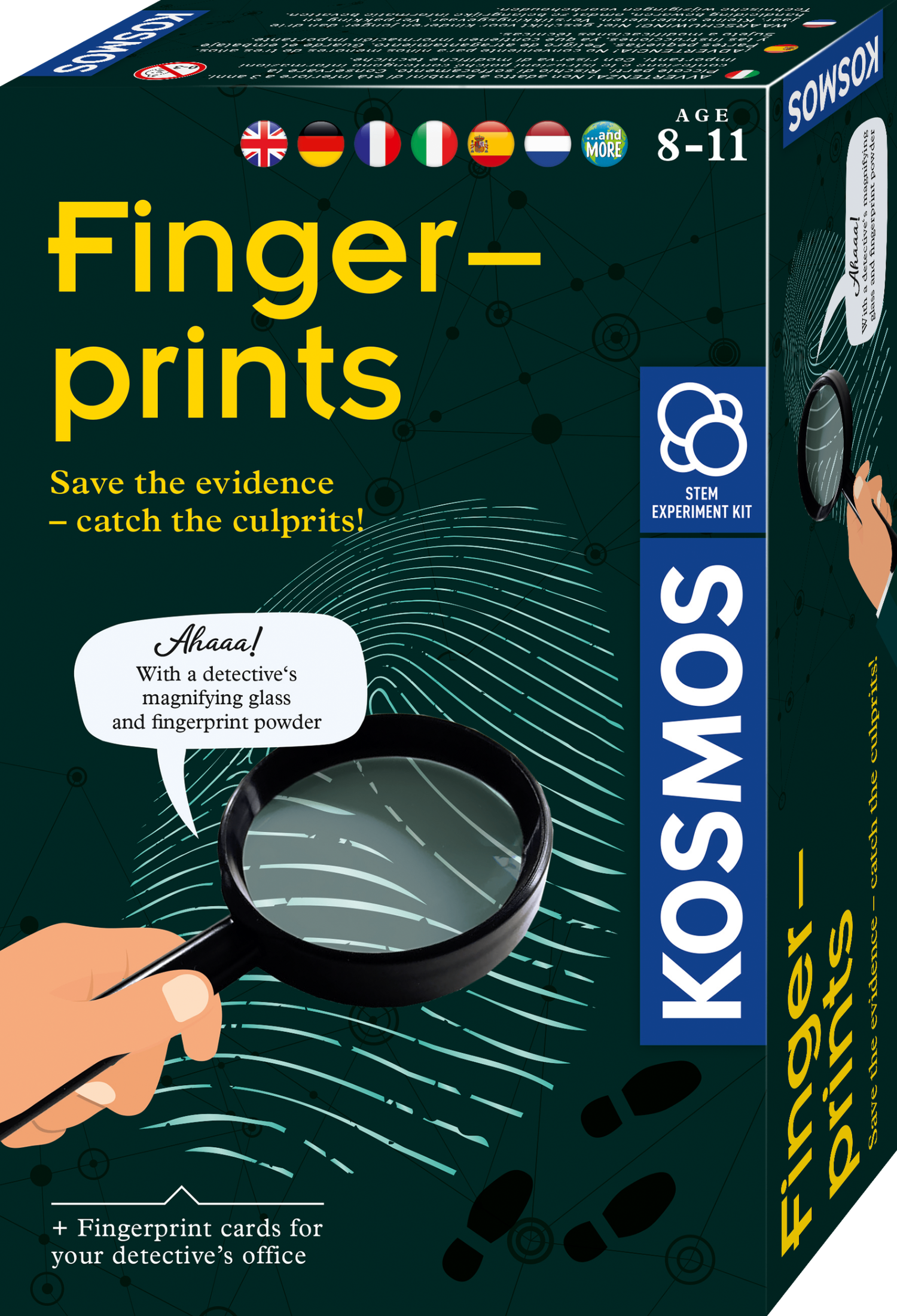 Fingerprints — Хурууны дардас шинжилгээний багц