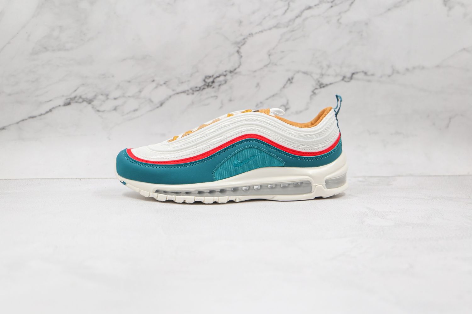 2021 release Nike Air Max 97 blue red and off-white