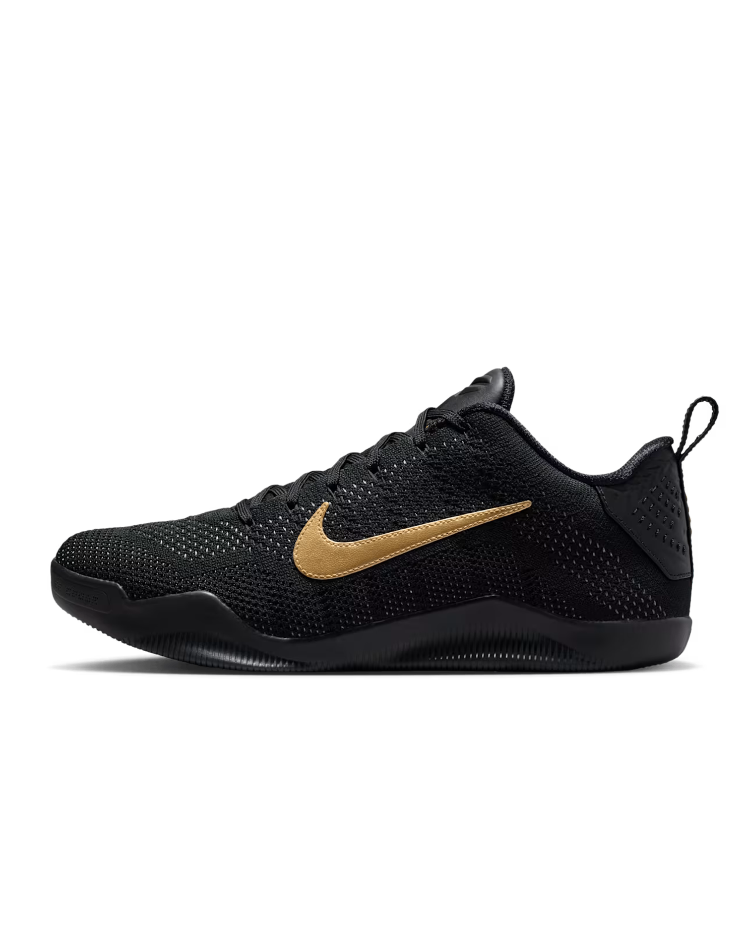 Kobe 11 Elite Protro Black and Metallic Gold