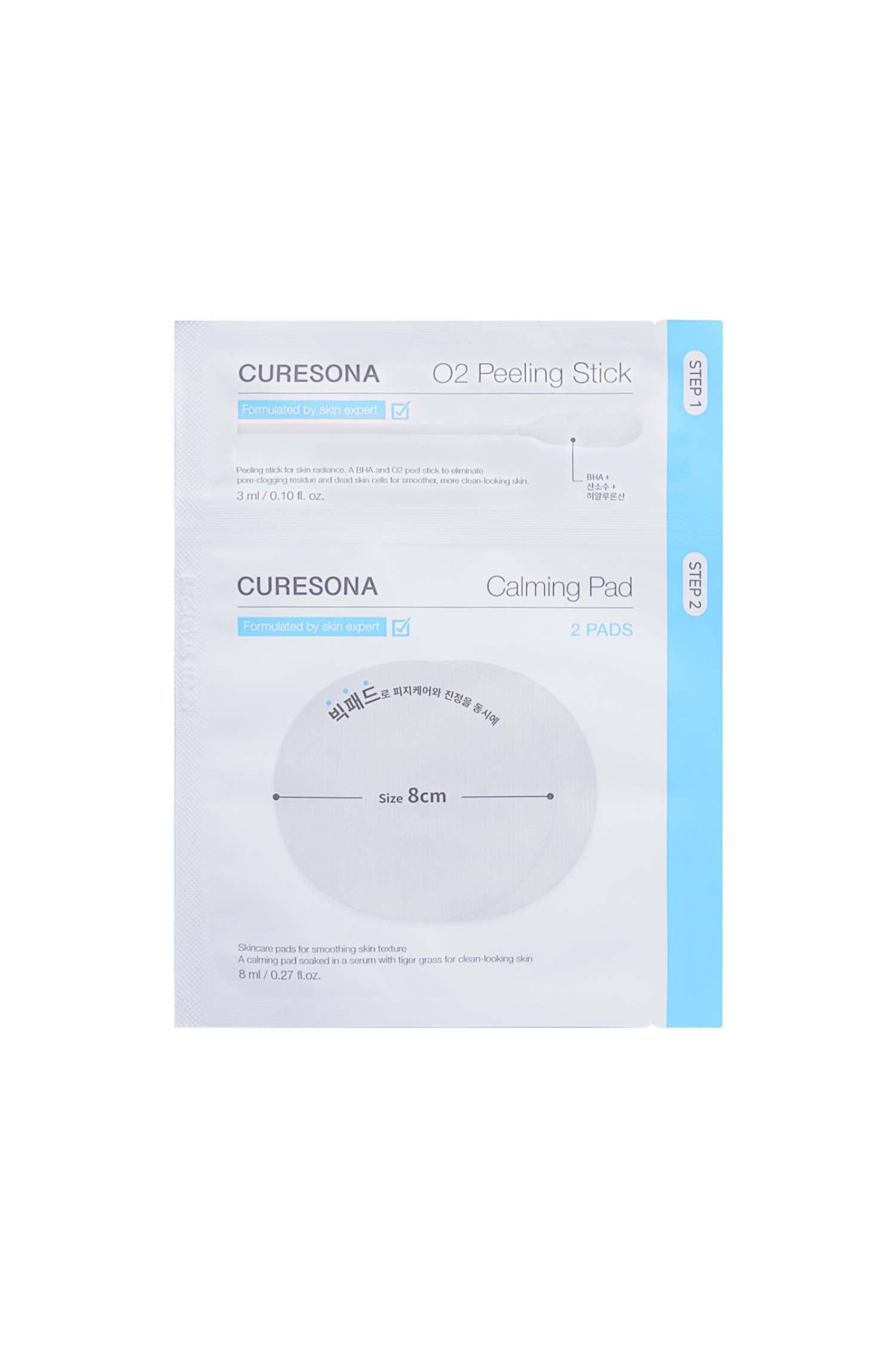 O2 Peeling Stick & Calming Pad