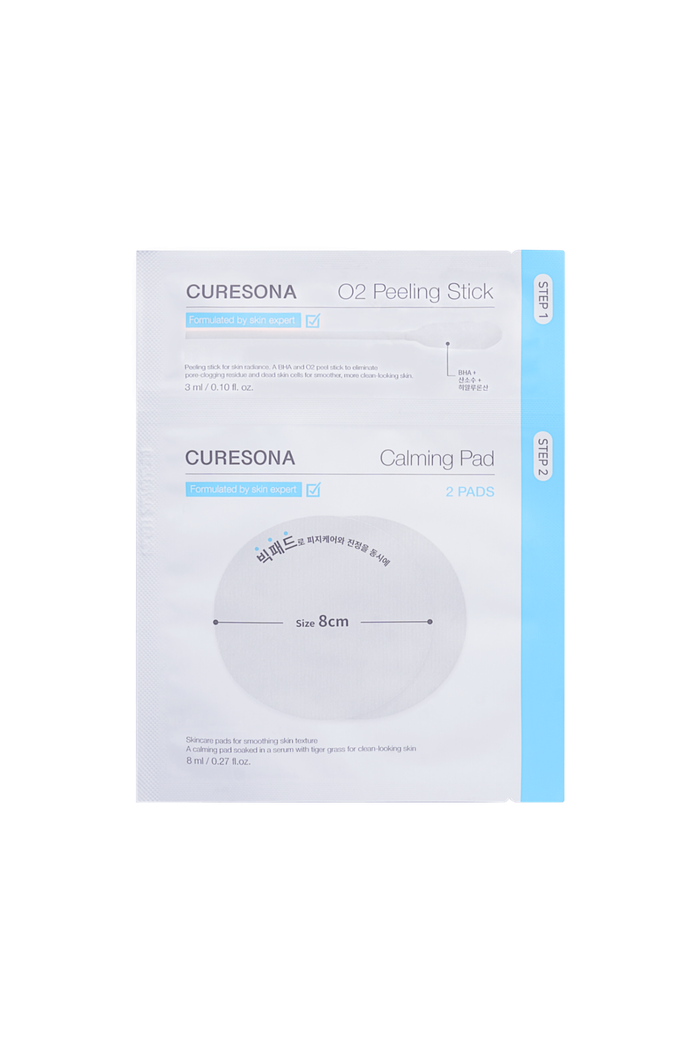 O2 Peeling Stick & Calming Pad