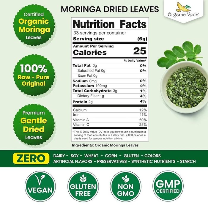 Moringa loose leaves 