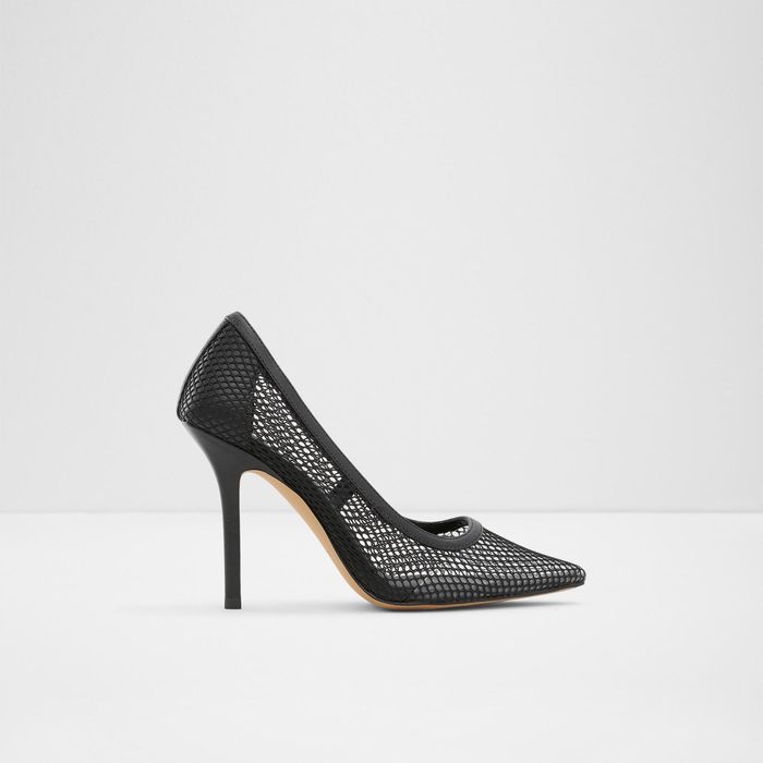 MONACO-1-Jet Black-Ladies Shoes