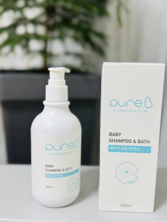 pure B baby shampoo & bath