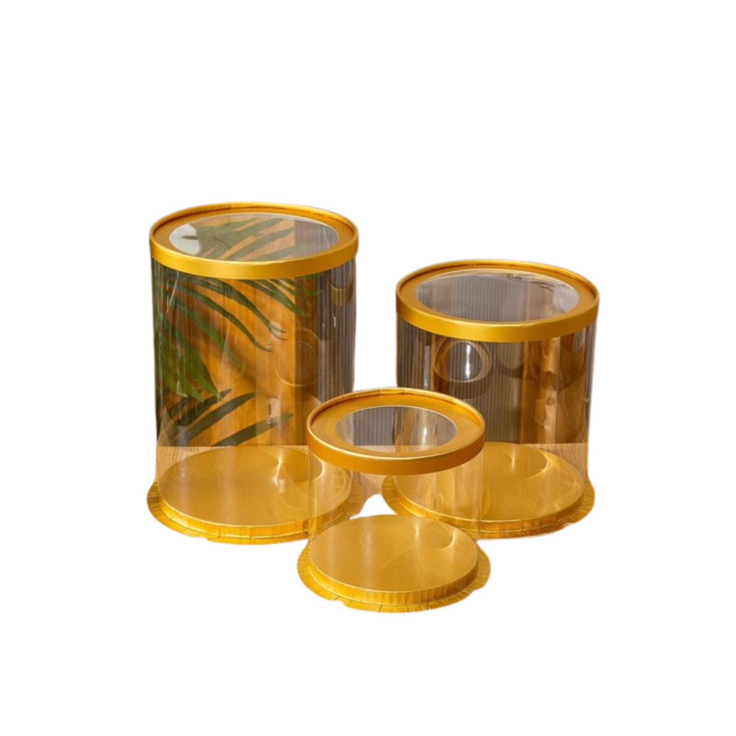 Гоёлын дугуй хайрцаг алтлаг