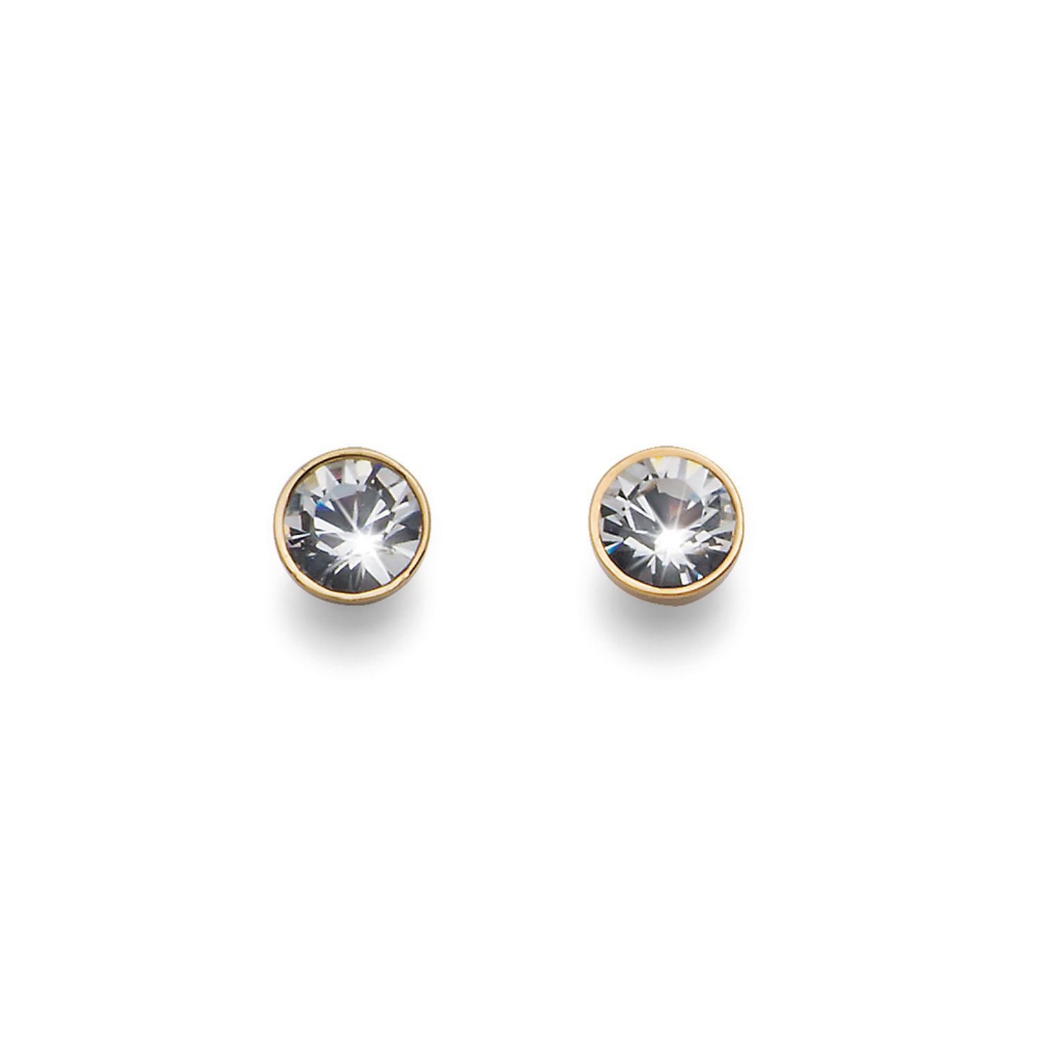 22145G Ээмэг Soon gold crystal