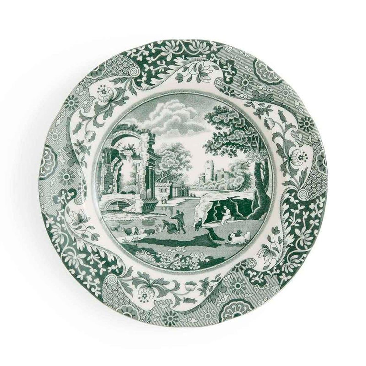 Spode Heritage Green Italian Side Plate 20cm