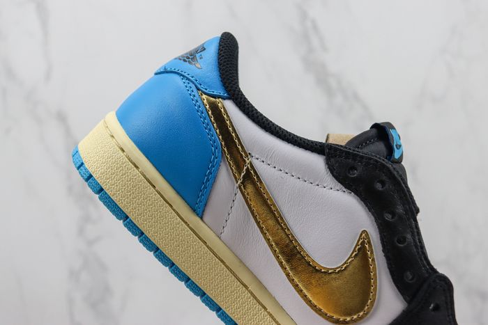 FS  Batch Air Jordan 1 Retro Low OG Blue Gold 