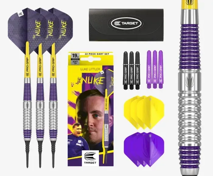 Target Luke Littler Brass 19G Soft Tip Darts