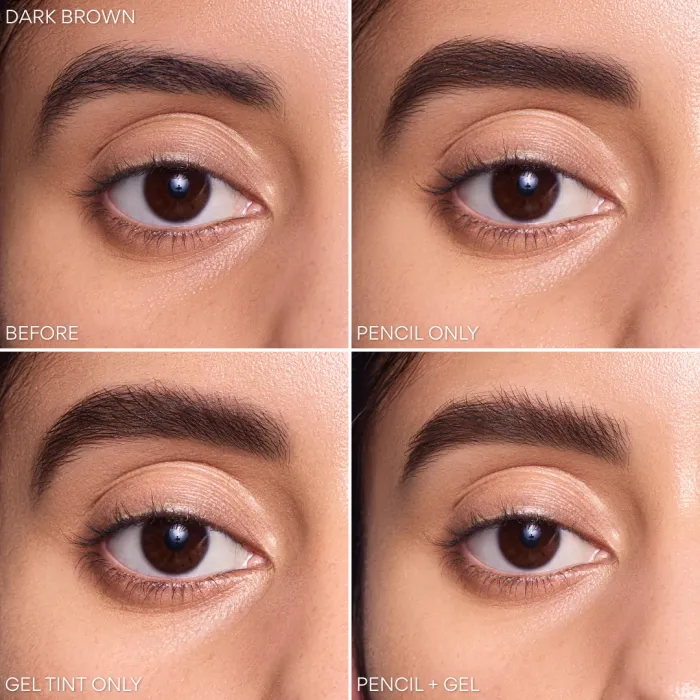 Beauty Creations Duet Gel Tint + Brow pencil  / Dark brown /