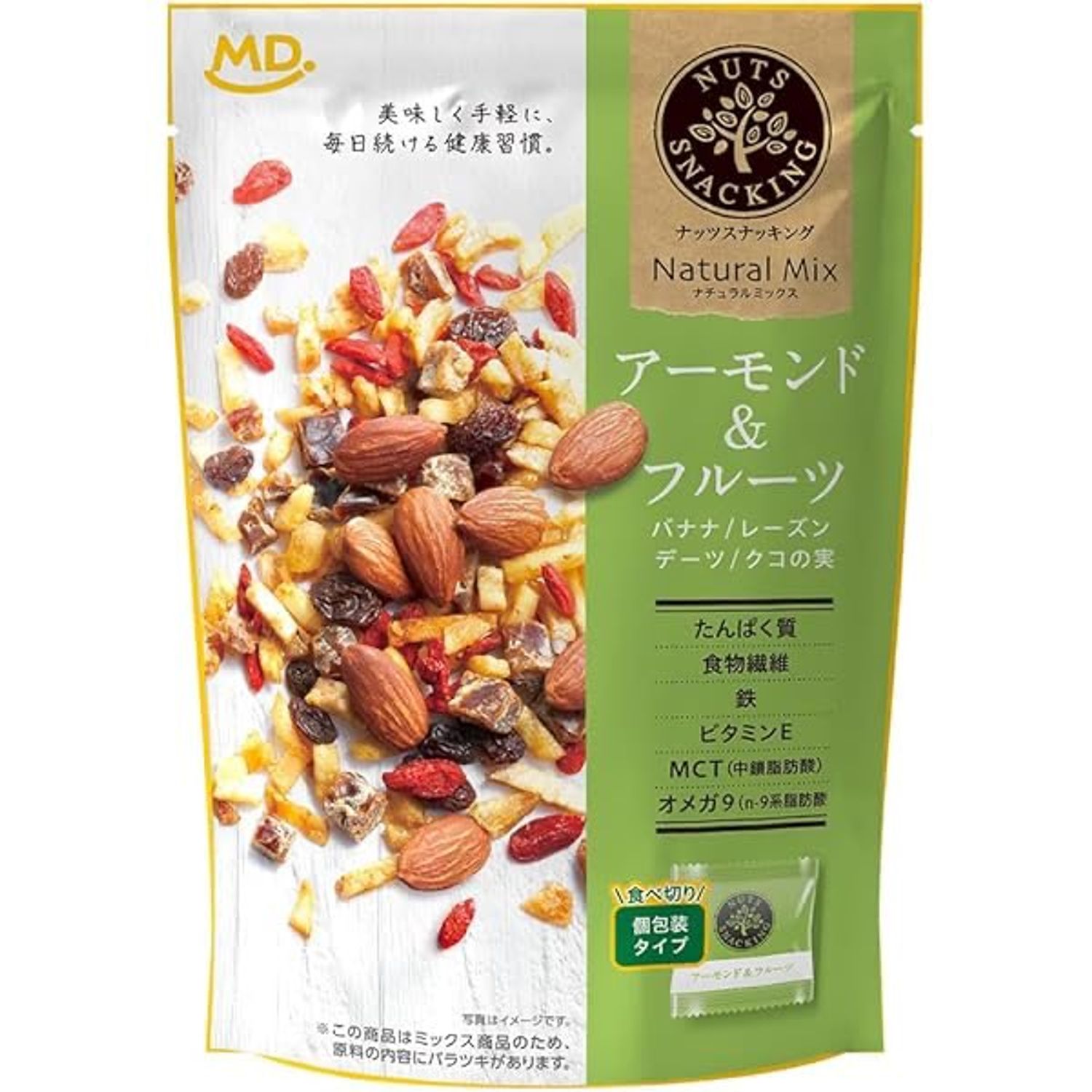 Алмонд самар, жимсний холимог/MD Nuts Snacking Almond&Fruits 87g
