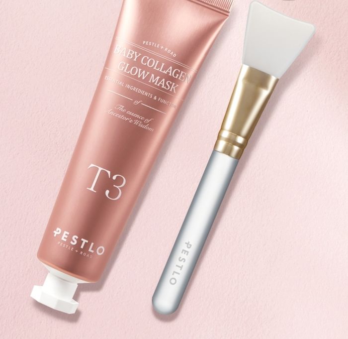 Pestlo 🩷🌿 Collagen mask + peeling mask set