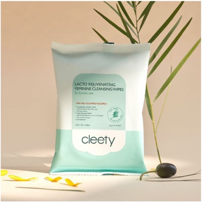 CLEETY LACTO REJUVENATING FEMININE CLEANSING WIPES 