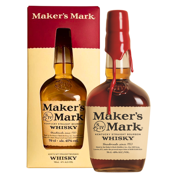 Maker's Mark - Handmade Bourbon Whisky 45% 0.7L
