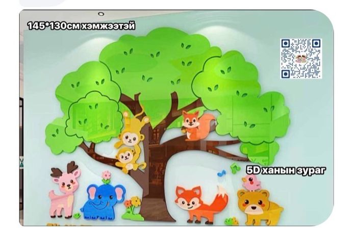 5D ханын зураг мод