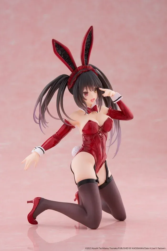 Desktop Cute Figure Date A Live V Kurumi Tokisaki: Bunny Ver.