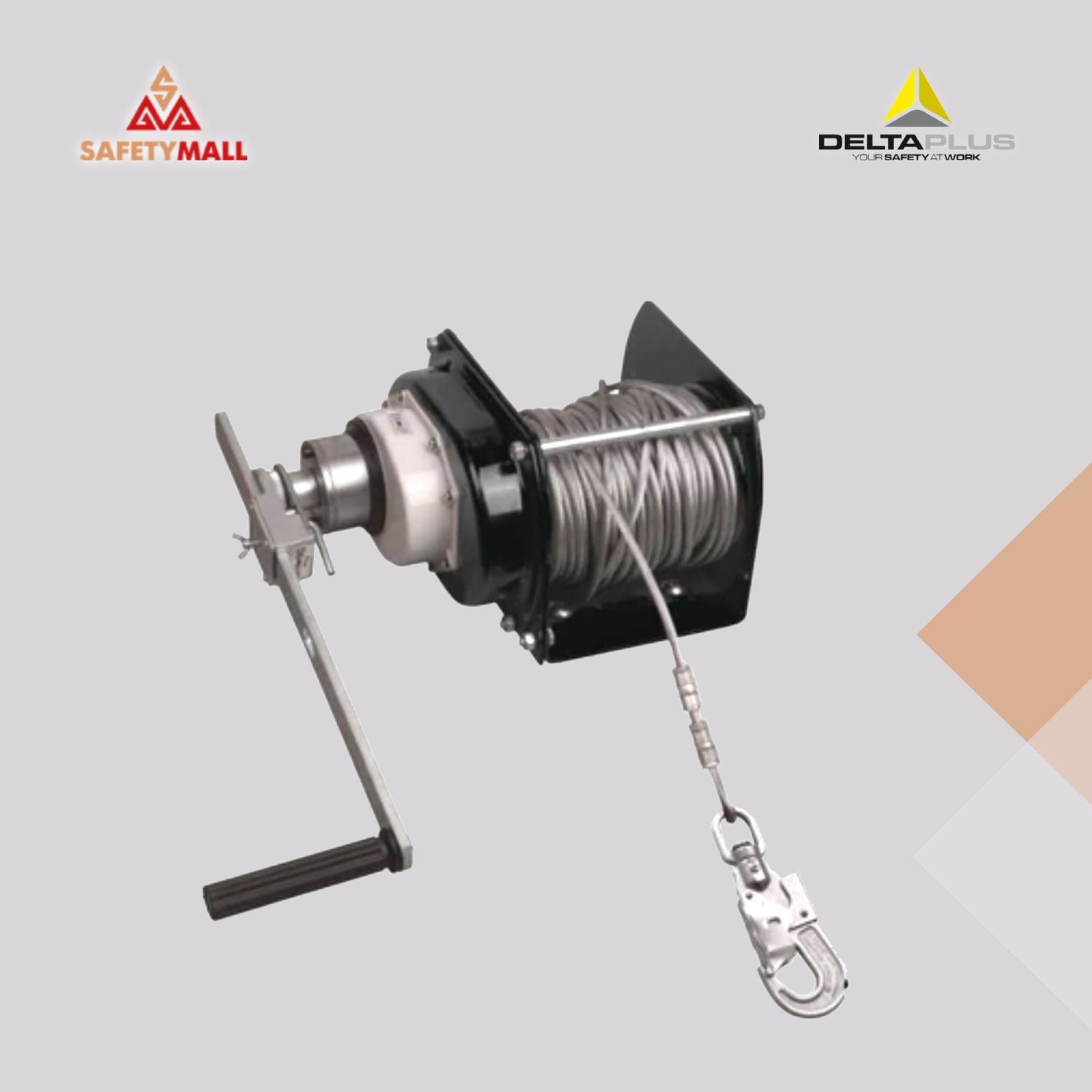 DELTA PLUS -ТРОС: ТR00530 MANUAL WINCH
