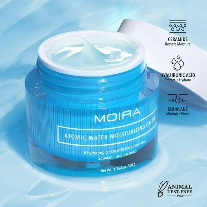 Moira atomic water moistruzing cream