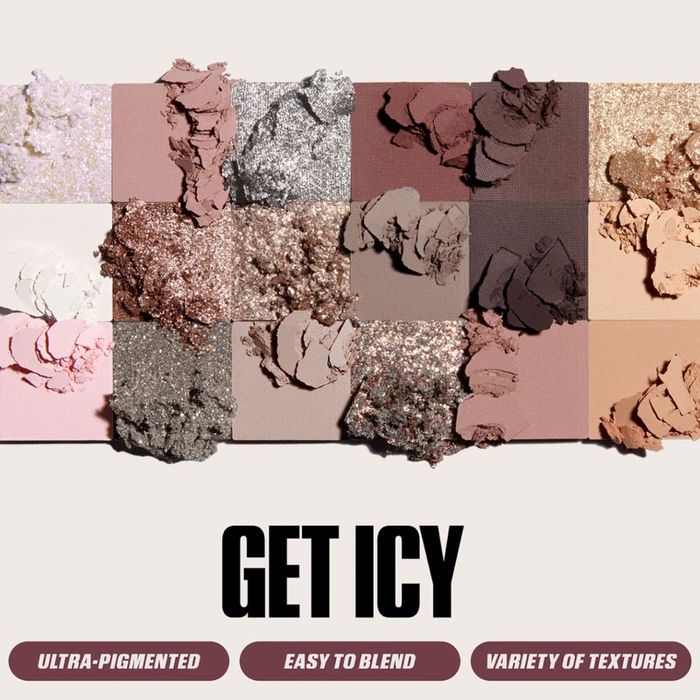 Icy nude eyeshadow palette 
