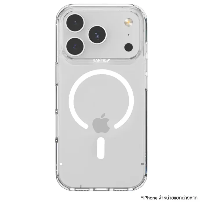 Raptic Air clear Magsafe for iPhone 17 Pro