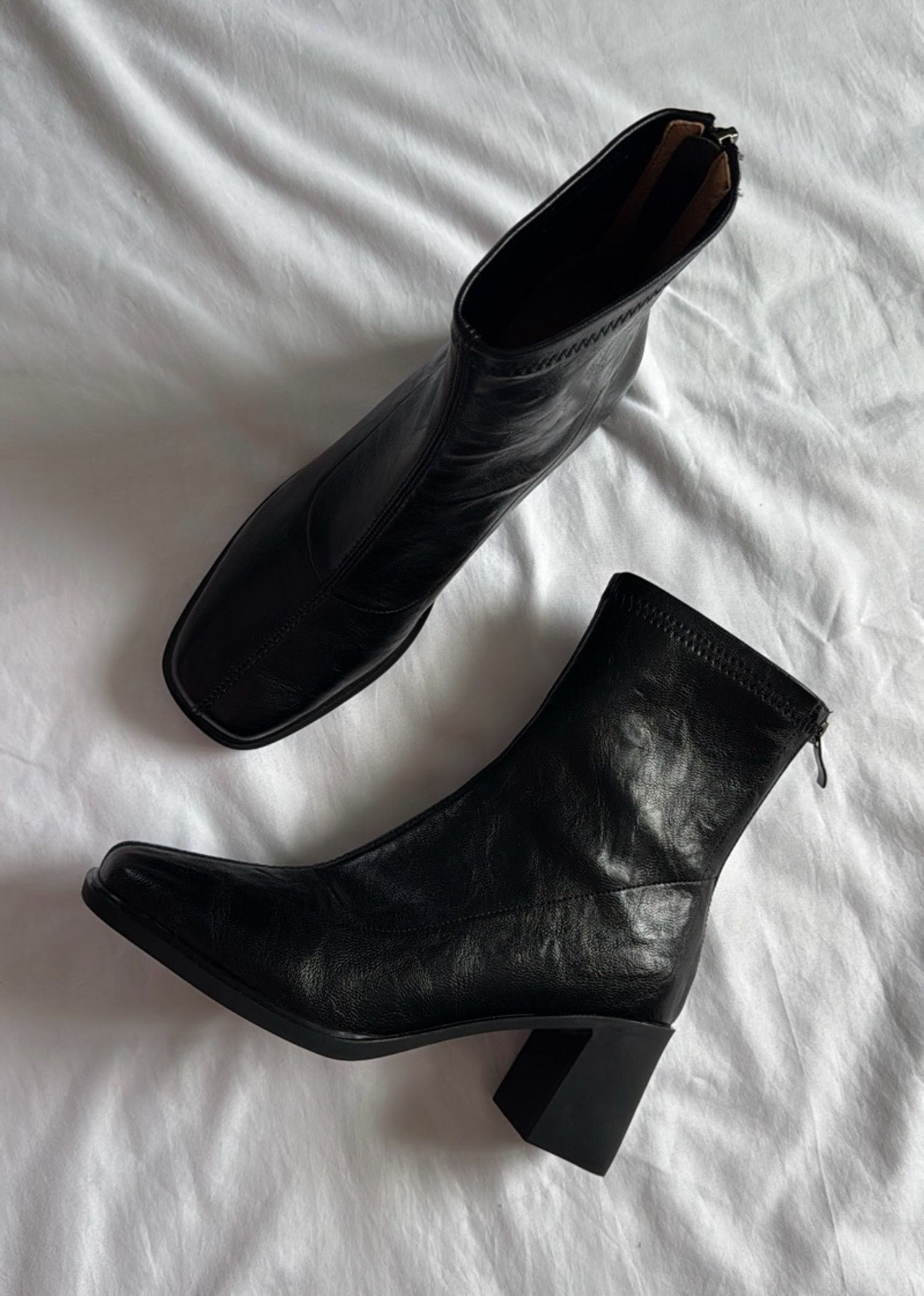 Retro Black Boots