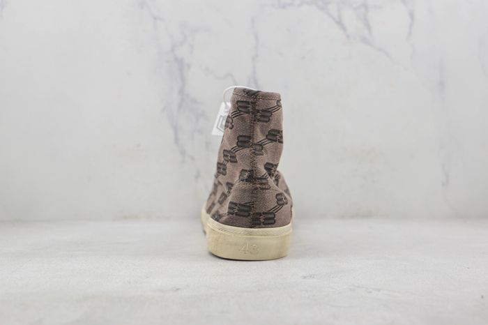 Balenciaga Paris License BB Logo High Top Sneaker