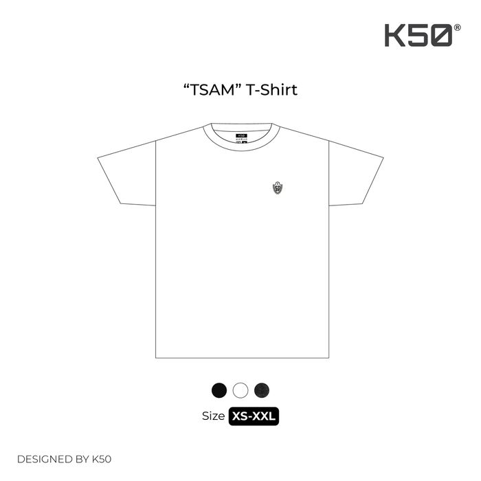 Tsam (God of CS2) T-Shirt / White 