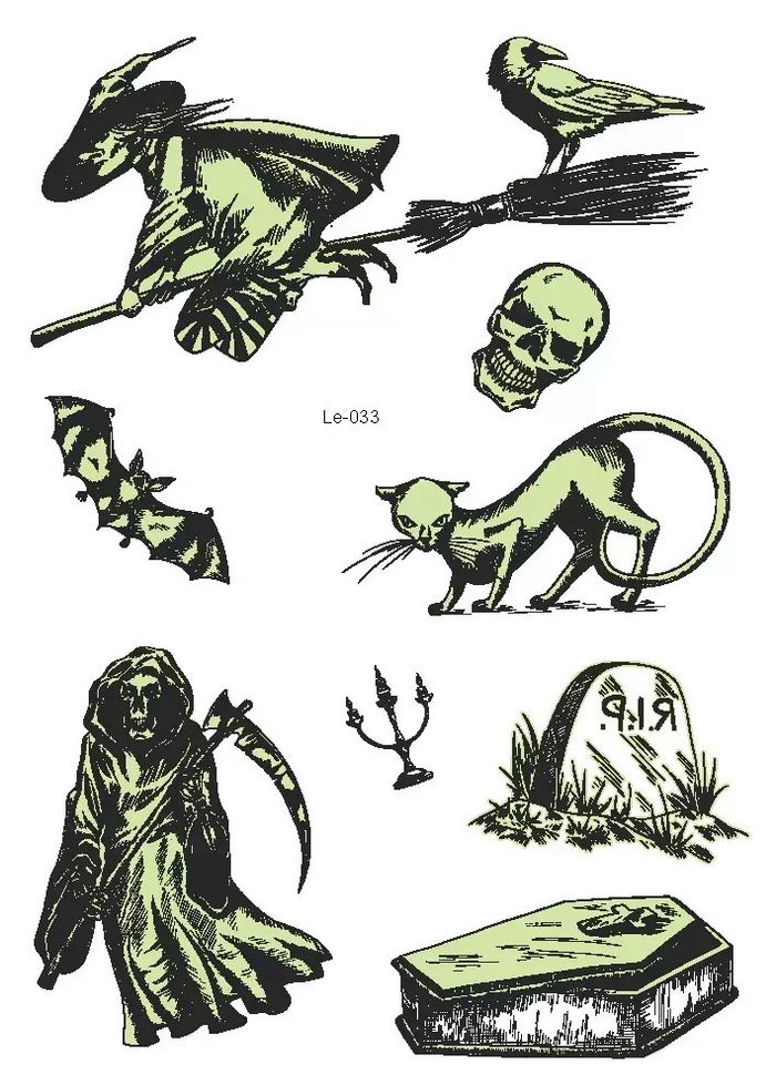 Halloween шивээс