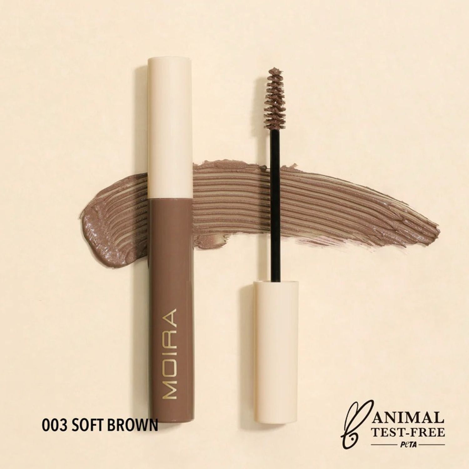 Moira brow defying mascara /003/ soft brown