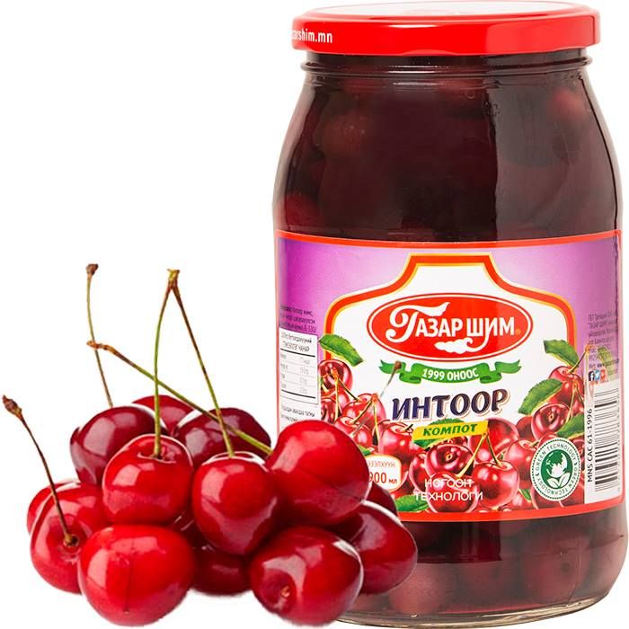 Компот Газар шим Интоор 920мл