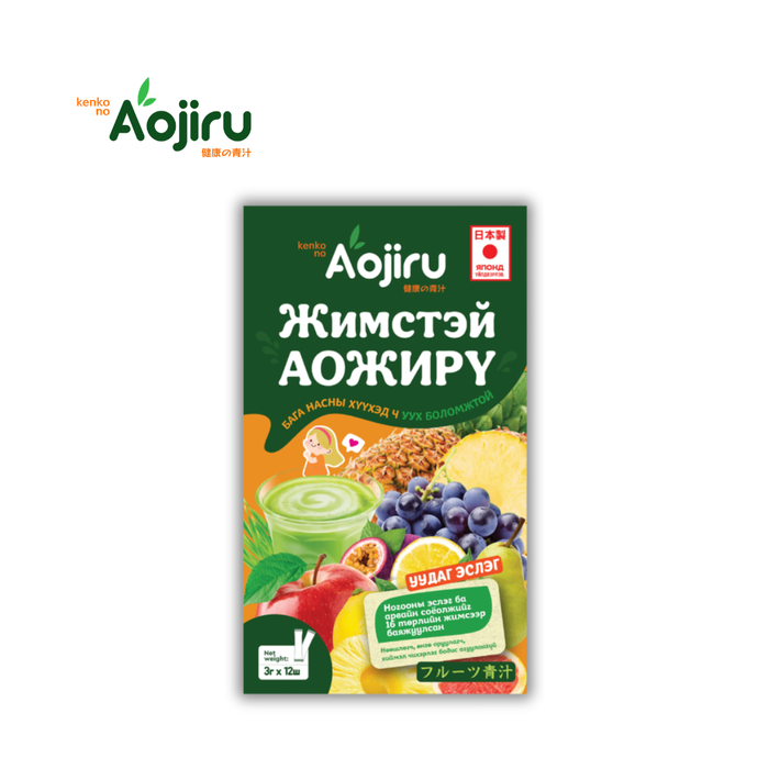 Жимстэй Аожирү (3гр х 12ш)