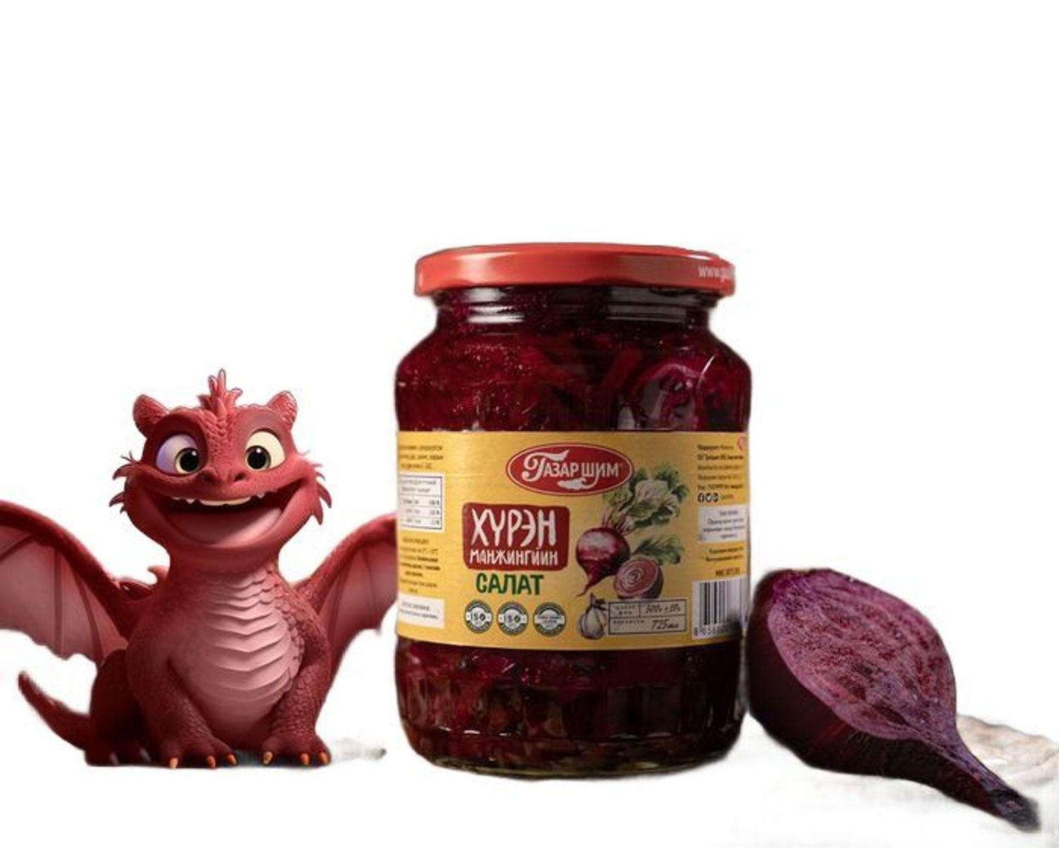 Салат Газар шим хүрэн манжин 280мл