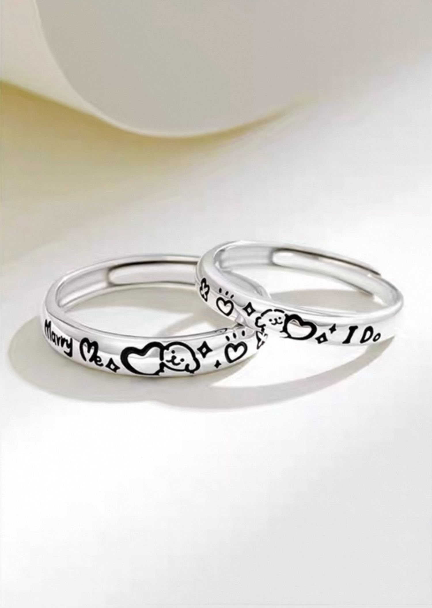 Хос мөнгөн бөгж #2