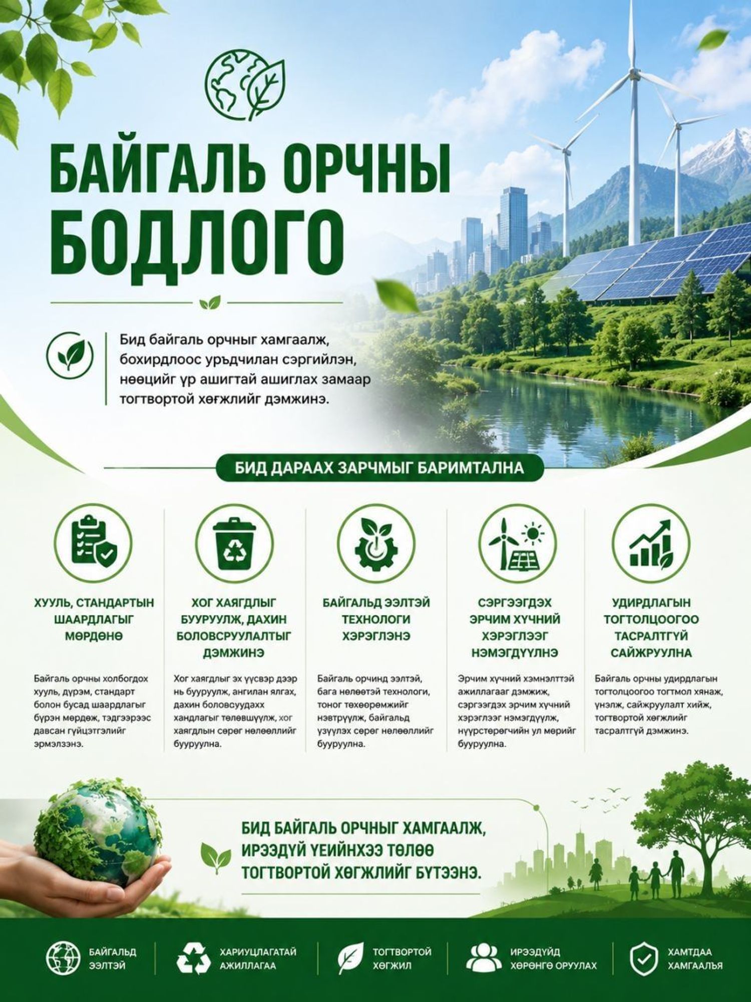 "Соёмбо Принтинг ХХК" Байгаль орчны бодлого