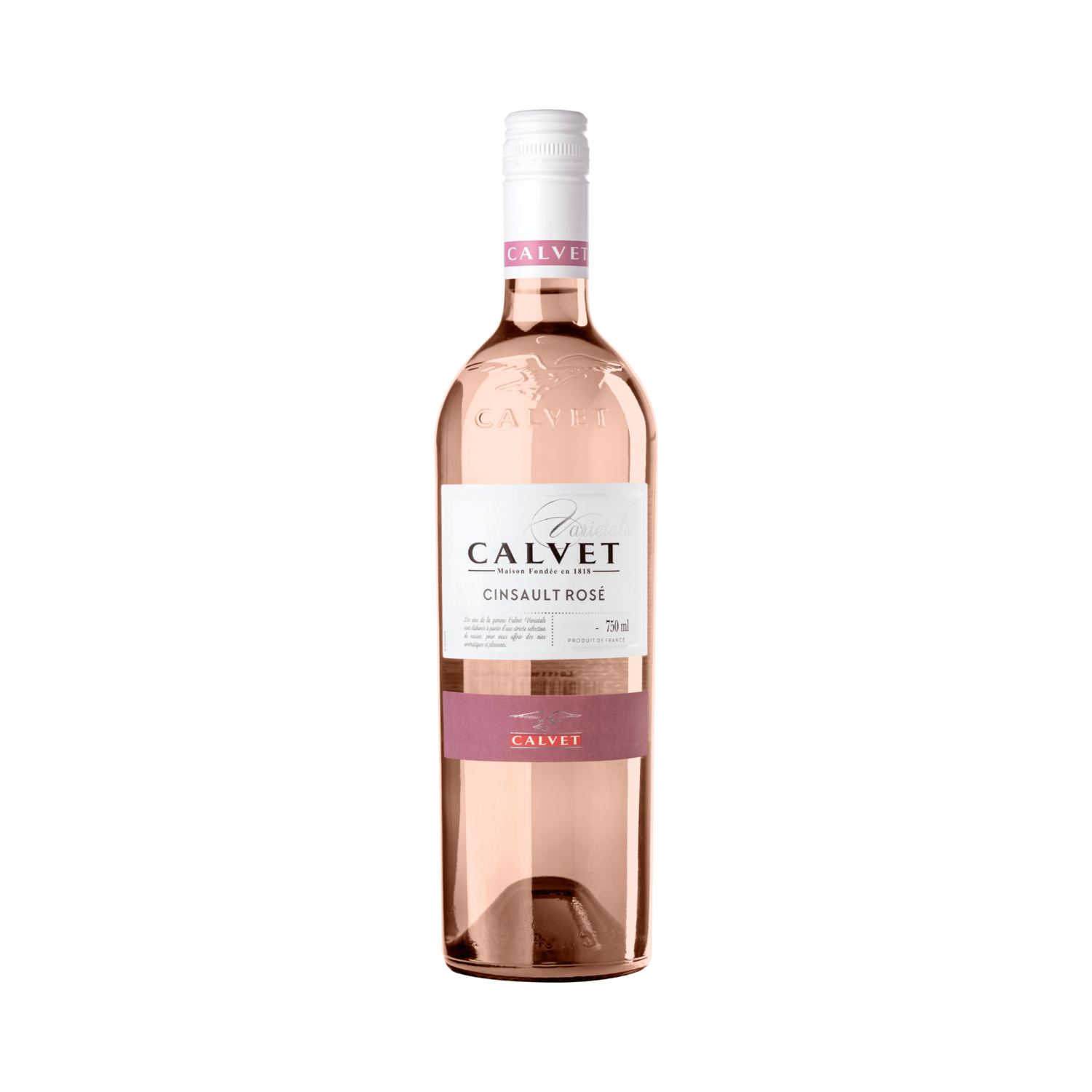 Calvet Varietals Cinsaut Rosé Vin de Pays 0.75L