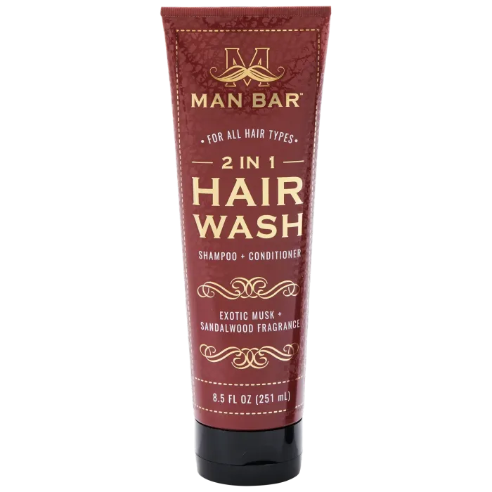 Hair wash Shampoo + Conditioner Exotic musk & Sandalwood - Ангижруулагчтай шампунь